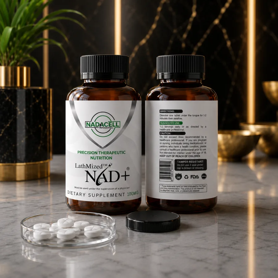 LathMized NAD+ Lozenges — 100mg sublingual tablets