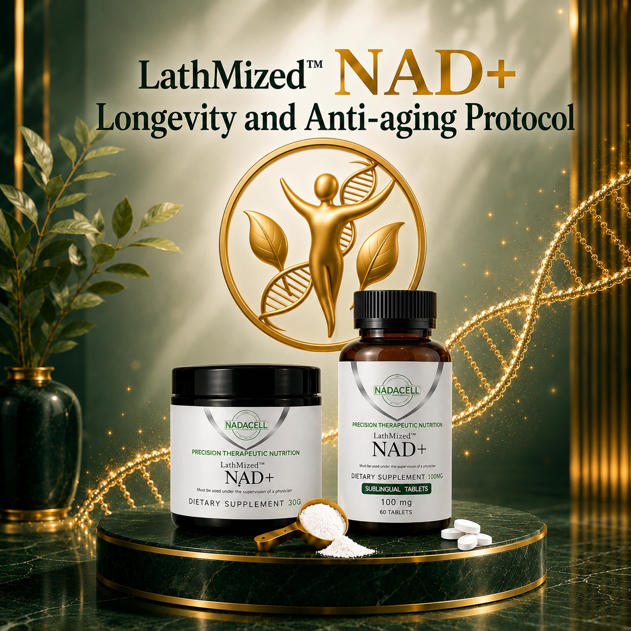LathMized NAD+ Longevity and Anti-aging Protocol