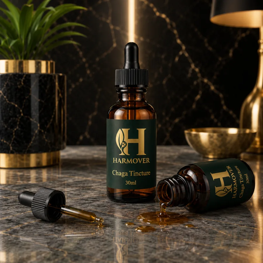Chaga Tincture — adaptogenic mushroom for stress resilience