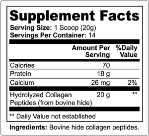 Grass-Fed Hydrolyzed Collagen Peptides 5