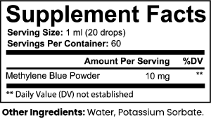 Methylene Blue Drops 6